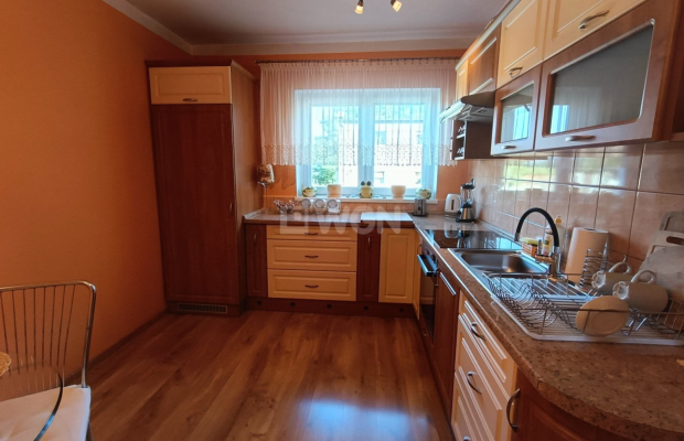 Wysoka, gmina Przemków, mieszkanie 54 m2, parter, sprzedam, 175 000 zł.  
  
Na sprzedaż mieszkanie bezczynszowe położone na pa