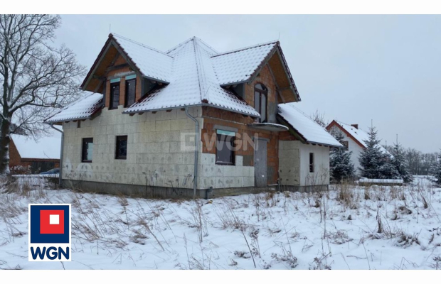 Witków, powiat żagański, gmina Szprotawa, dom, 5 pokoi, 167,9 m2, 479 000zł, sprzedam.  
  
Na sprzedaż dom w stanie surowym za