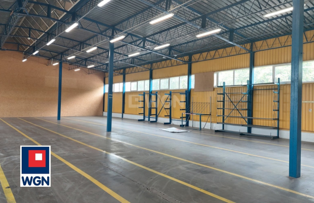Głogów, hala, magazyn, produkcja, wynajmę, cena 7000 zł netto miesięcznie. 
           
Do wynajęcia hala produkcyjno-magazynow
