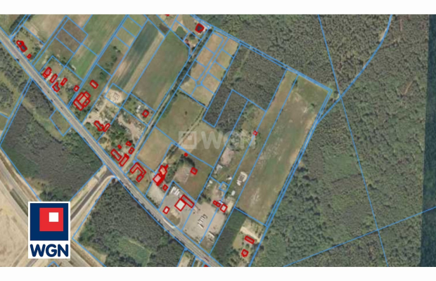Łagoszów Wielki, działka budowlana, 985 m2, cena 85 000 zł, sprzedam.  
  
Na sprzedaż działka na terenie projektowanego osiedl