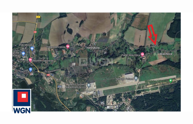 Wiechlice, działka budowlana, 1603 m2, cena 96 180 zł, sprzedam.  
  
Na sprzedaż działka nr 141/2, z wydanymi warunkami zabudo
