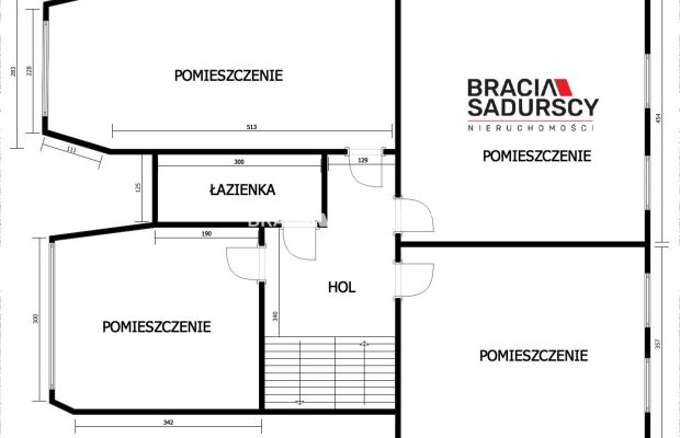 Budynek biurowy z możl. rozbudowy , 400m2 