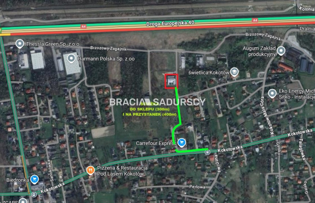 Kokotów, magazyn z częścią biurową 420 m2 - 10 500 zł.  
 
Do wynajęcia magazyn na parterze z powierzchnią biurową na II kondyg