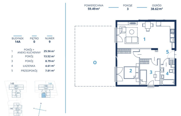 Gotowa inwestycja - metraże od 39 m2, Kraków