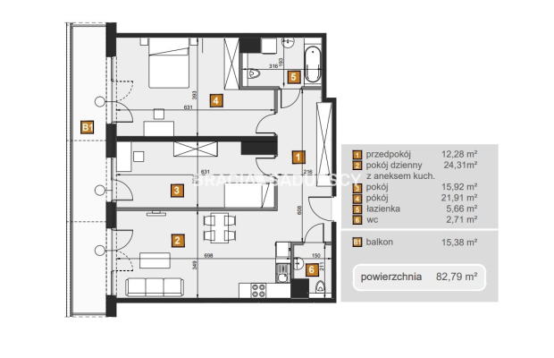 Dębniki, nowe mieszkania, stan deweloperski!