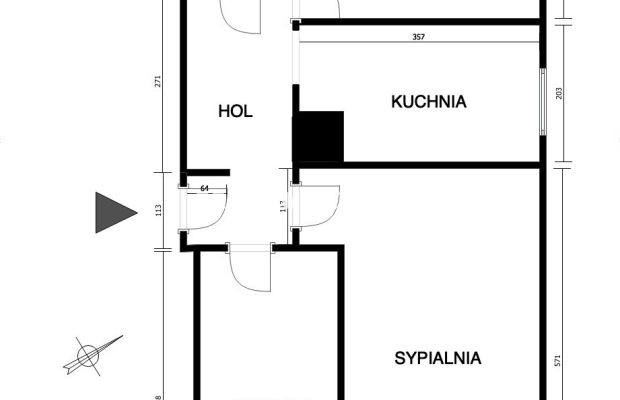 3 pokoje| 59 m² | Kraków – Rolnicza | Po remoncie 