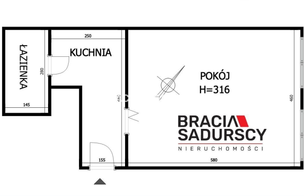 Rynek Główny / Kościół Mariacki / 41 m2