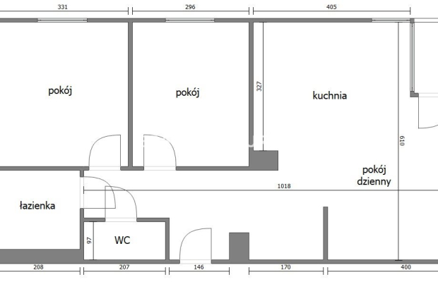 Atrakcyjne, 3-pokojowe mieszkanie  o pow. 67,90 m2 na osiedlu Europejskim, ul. Piltza .  

 Mieszkanie narożne, rozkładowe, na 