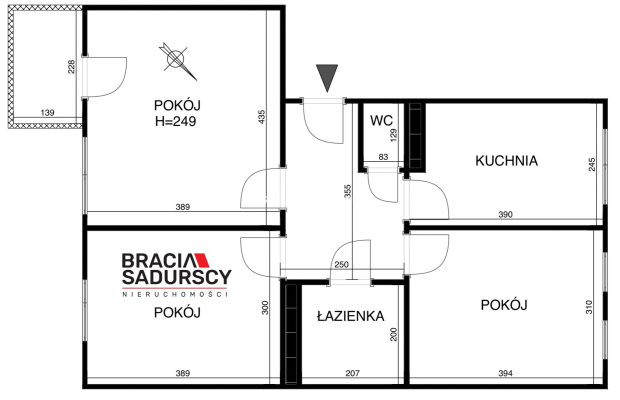 aktualne wynajęte - gotowiec inwestycyjny 
