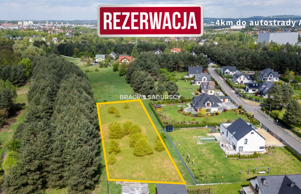 Chrzanów |Kościelec | 25 ar REZERWACJA!
