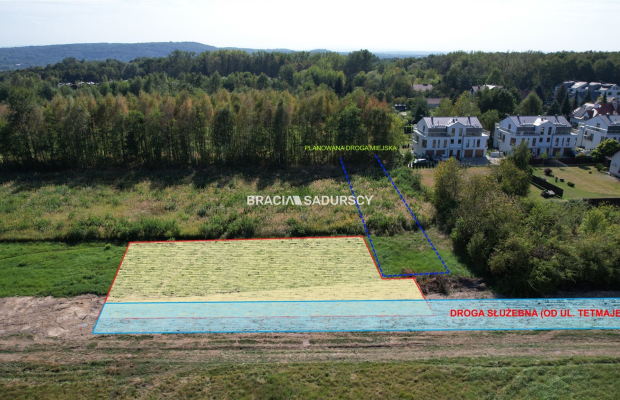 działka budowlana w Krakowie - Bronowice