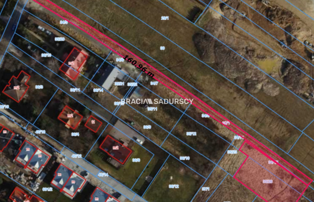 działka budowlana w Krakowie - Bronowice