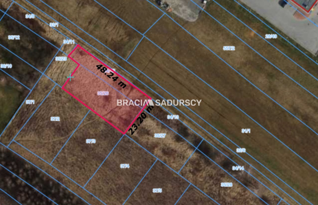 działka budowlana w Krakowie - Bronowice