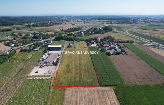 Działka usługowa 30ar blisko Krakowa 