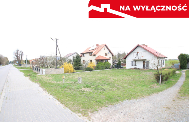 Dom stan surowym, działka 26 ar Lisów g. Lubartów