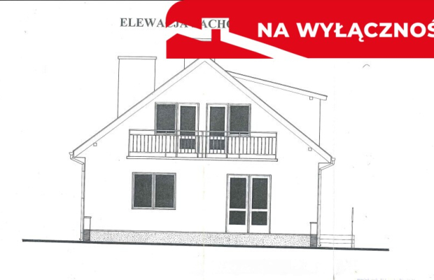 Dom stan surowym wszystkie media Lisów g. Lubartów