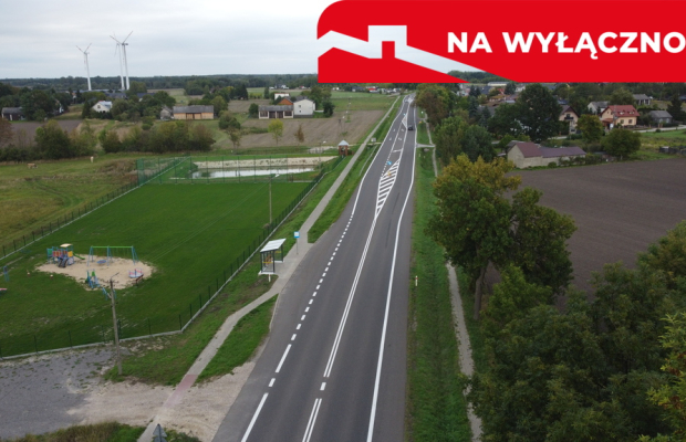 Siedlisko na dużej działce w Dobrucie gm. Orońsko.