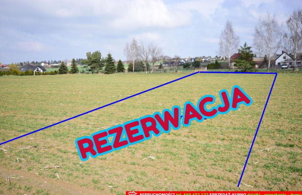 Kalinówka- 10 ar z dopuszcz. zabud. mieszk. media