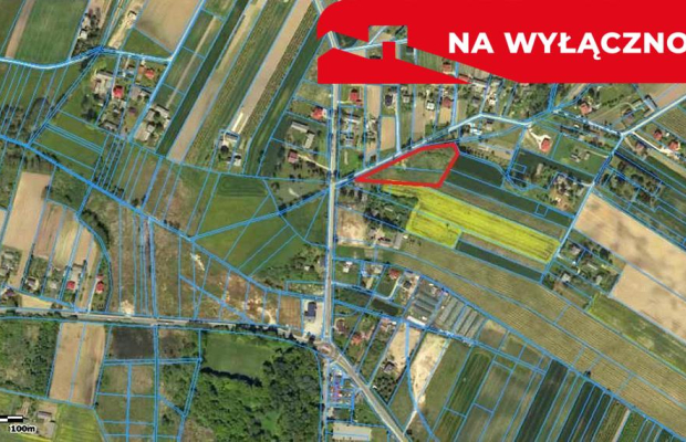 64 ar - Tomaszowice pod budownictwo jednorodzinne