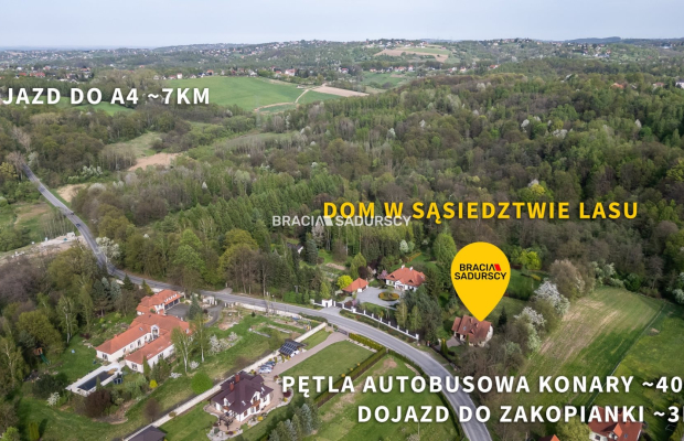  DOM NA DUŻEJ DZIAŁCE W ATRAKCYJNEJ LOKALIZACJI