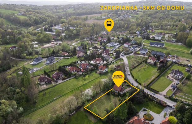  DOM NA DUŻEJ DZIAŁCE W ATRAKCYJNEJ LOKALIZACJI