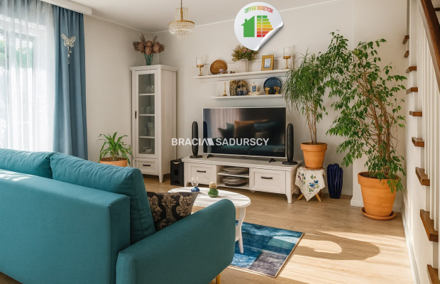 Bliźniak w Sidzinie/ładny ogródek/garaż/do wejscia