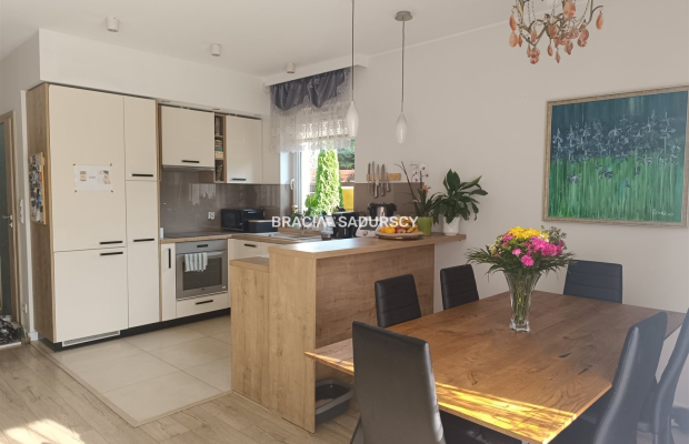 Bliźniak w Sidzinie/ładny ogródek/garaż/do wejscia