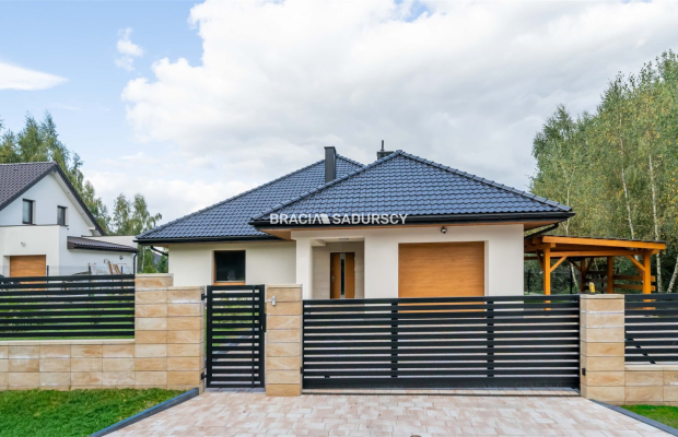 Nowoczesny parterowy dom wolnostojący Węgrzce 