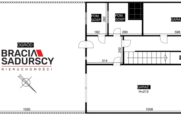 Segment z ogródkiem w sercu Zakopanego