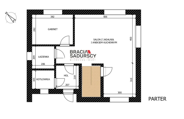 Dom w Brzezince, gm Brzeźnica