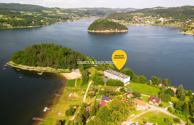 Jezioro Rożnowskie teren na hotel 