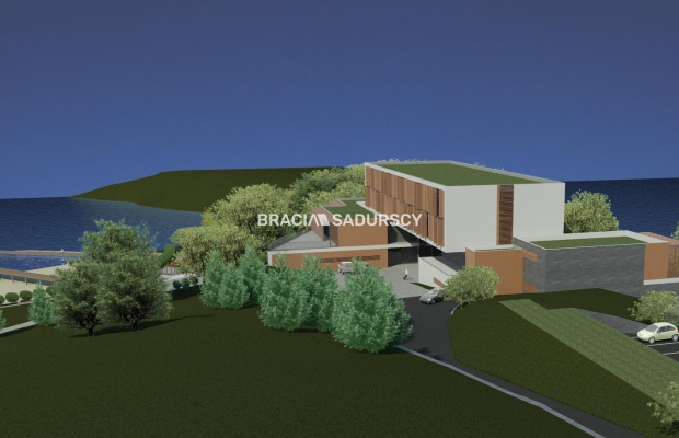 Jezioro Rożnowskie teren na hotel 