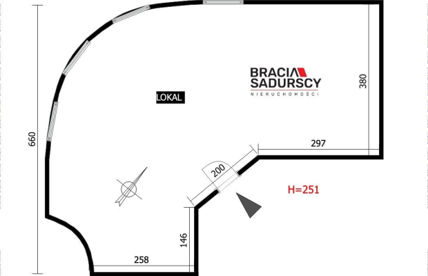 lokal biurowy 55,5m2 Prądnik Czerwony Olsza