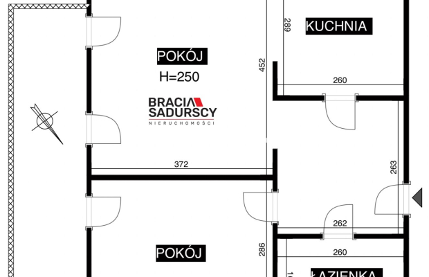 2-POKOJOWE Z DUŻYM BALKONEM, MIEJSCE PARKINGOWE