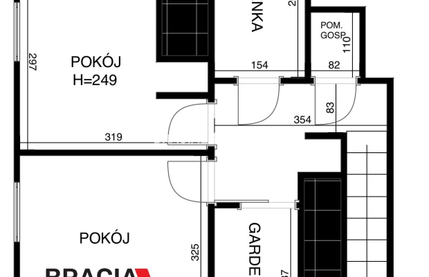 DWUPOZIOWE RUCZAJ GOTOWE DO WPROWDZENIE BEZ SKOSÓW