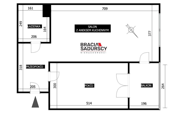Piękne 2 pok mieszkanie na Zabłociu ul. Ślusarska