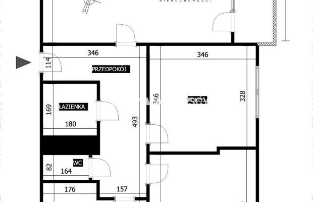 3 niezależne pok/po gen.remoncie/zieleń dookoła