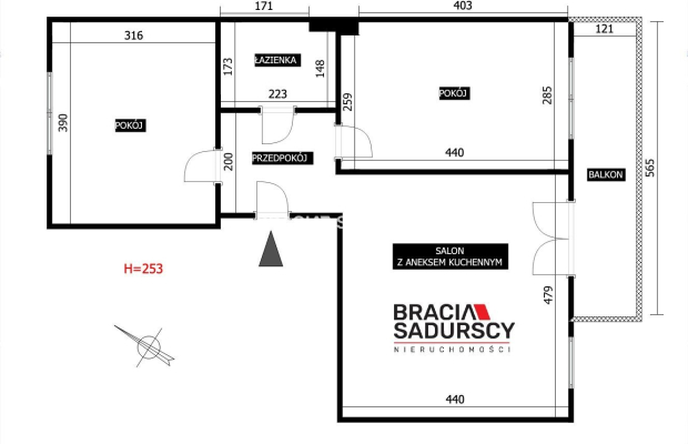 54 m², balkon i miejsce postojowe | Opatkowice