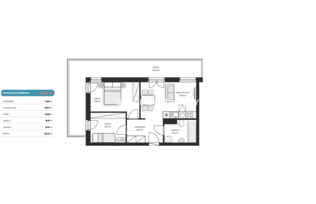 Komfortowe mieszkania z balkonem lub ogródkiem! 