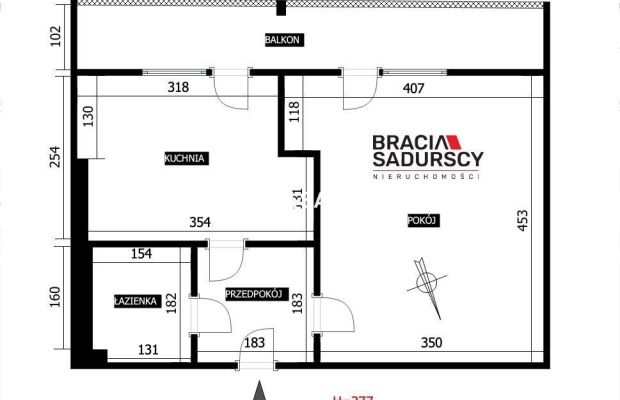 Przytulne mieszkanie 32 m² z balkonem i loggią!