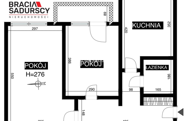 Os.Urocze | 51m2 2-pok.| Do remontu 