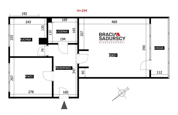 41m2, Czarnowiejska, Krowodrza 