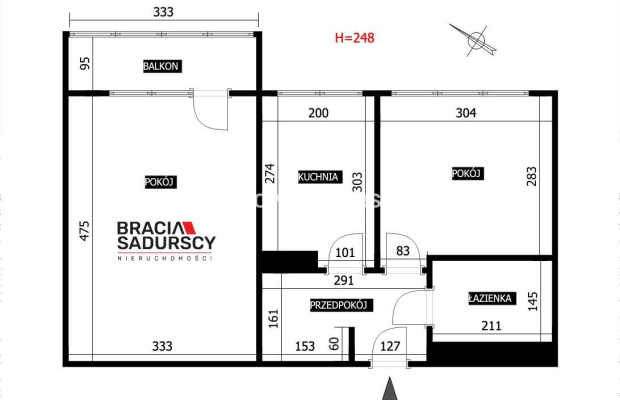 na sprzedaż 2 pokoje, balkon, Bieżanów Prokocim