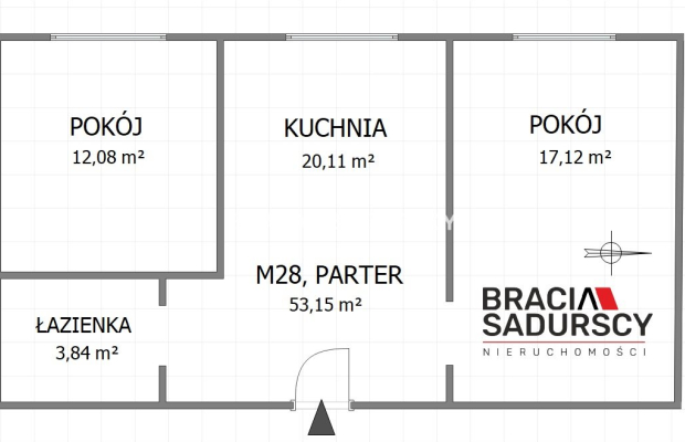2 Pokojowe mieszkanie w Chrzanowie.
