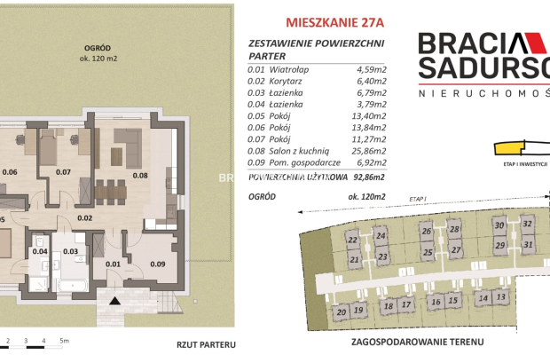 Mieszkanie na osiedlu, 8 km od centrum Krakowa