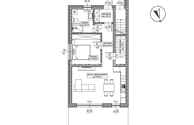 Mieszkanie z panoramicznym widokiem pasmo  Tatr