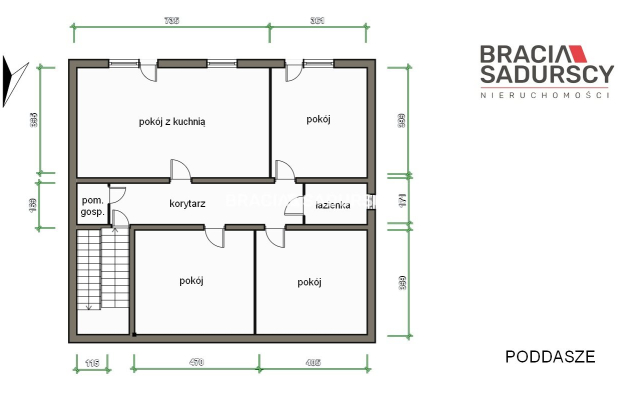 Mieszkanie z ogródkiem.
