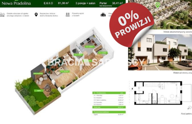 Nowa Pradolina mieszkaniez 2 poziomowe