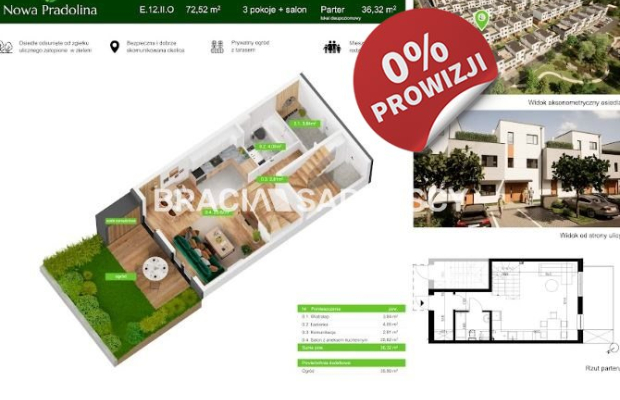 Nowa Pradolina mieszkaniez 2 poziomowe