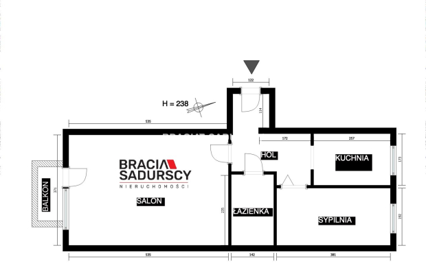 2-POKOJOWE MIESZKANIE – OSIEDLE NA WZGÓRZACH